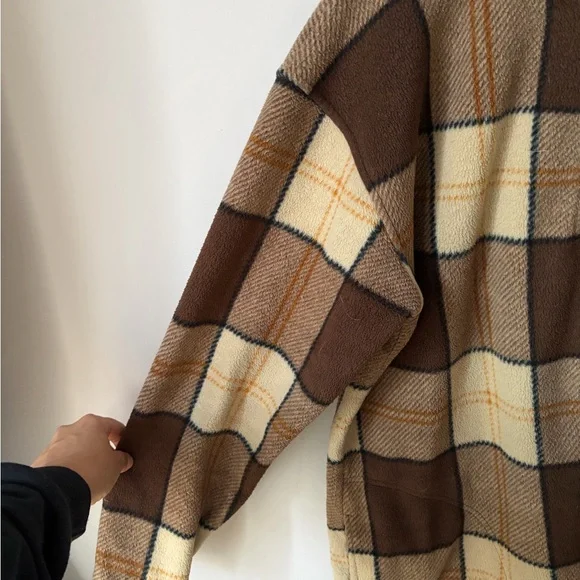 Vintage Lauren Ralph Lauren Oversized 1/4 Zip Fleece Jacket